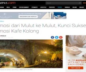 promosi kafe kolong