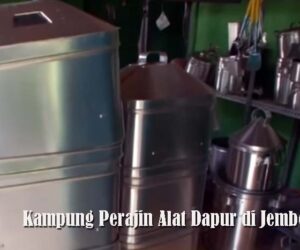 Kampung Perajin Alat Dapur di Jember