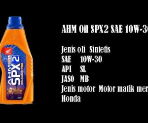 AHM Oil SPX2 SAE 10W-30