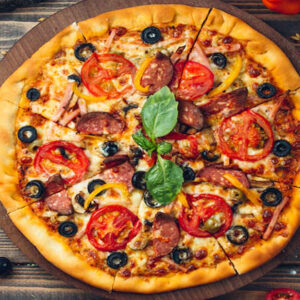 pizza italia dengan topping autentik